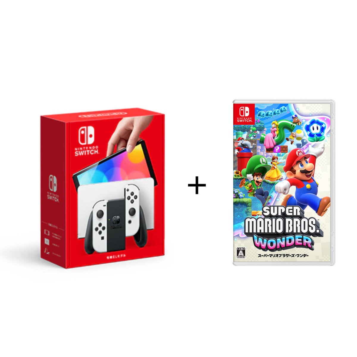 Nintendo Switch（有機ELモデル） ホワイト + SMW セット | Costco Japan