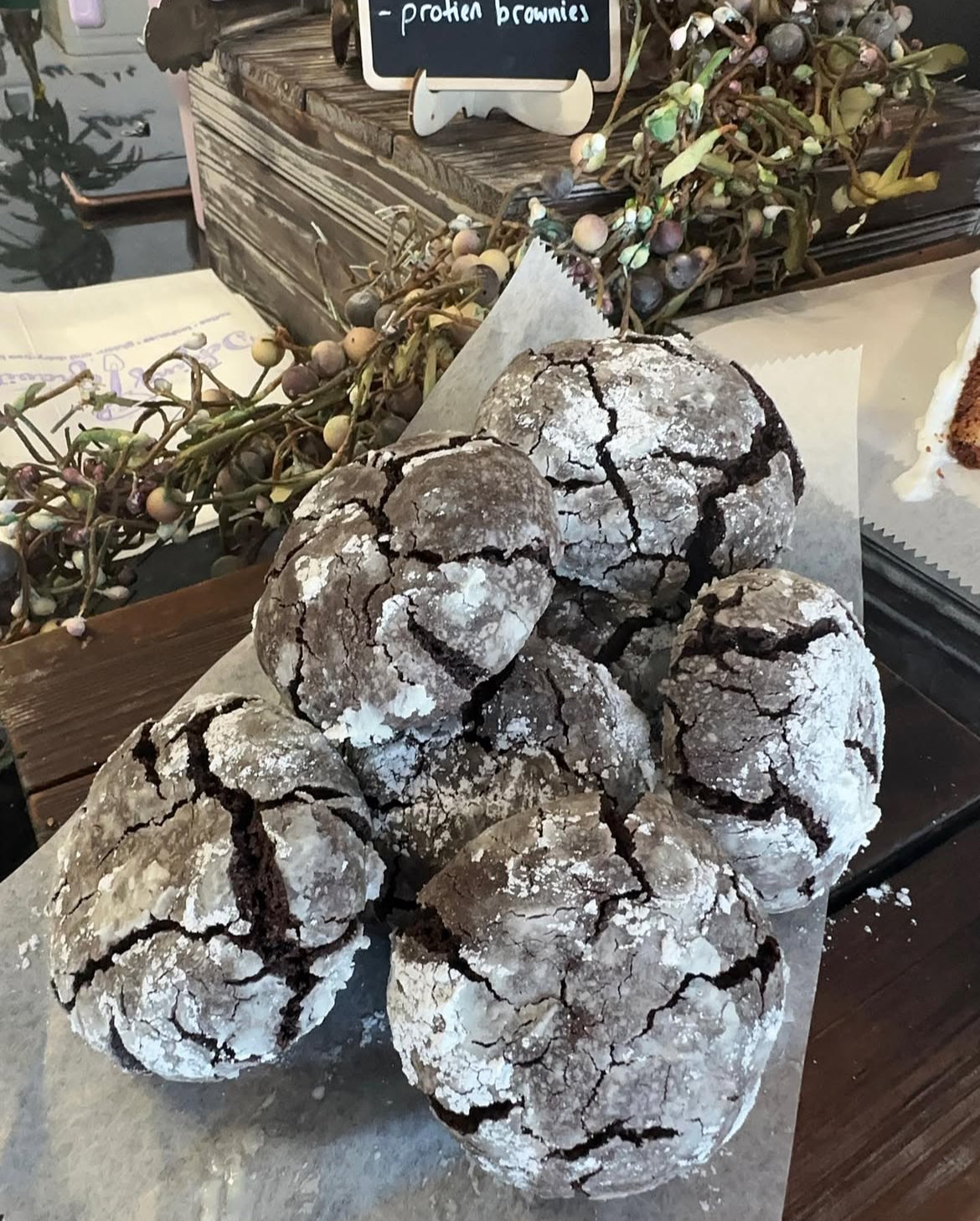 Crinkle Cookies - 1/2 Dozen – Defying Gravitea