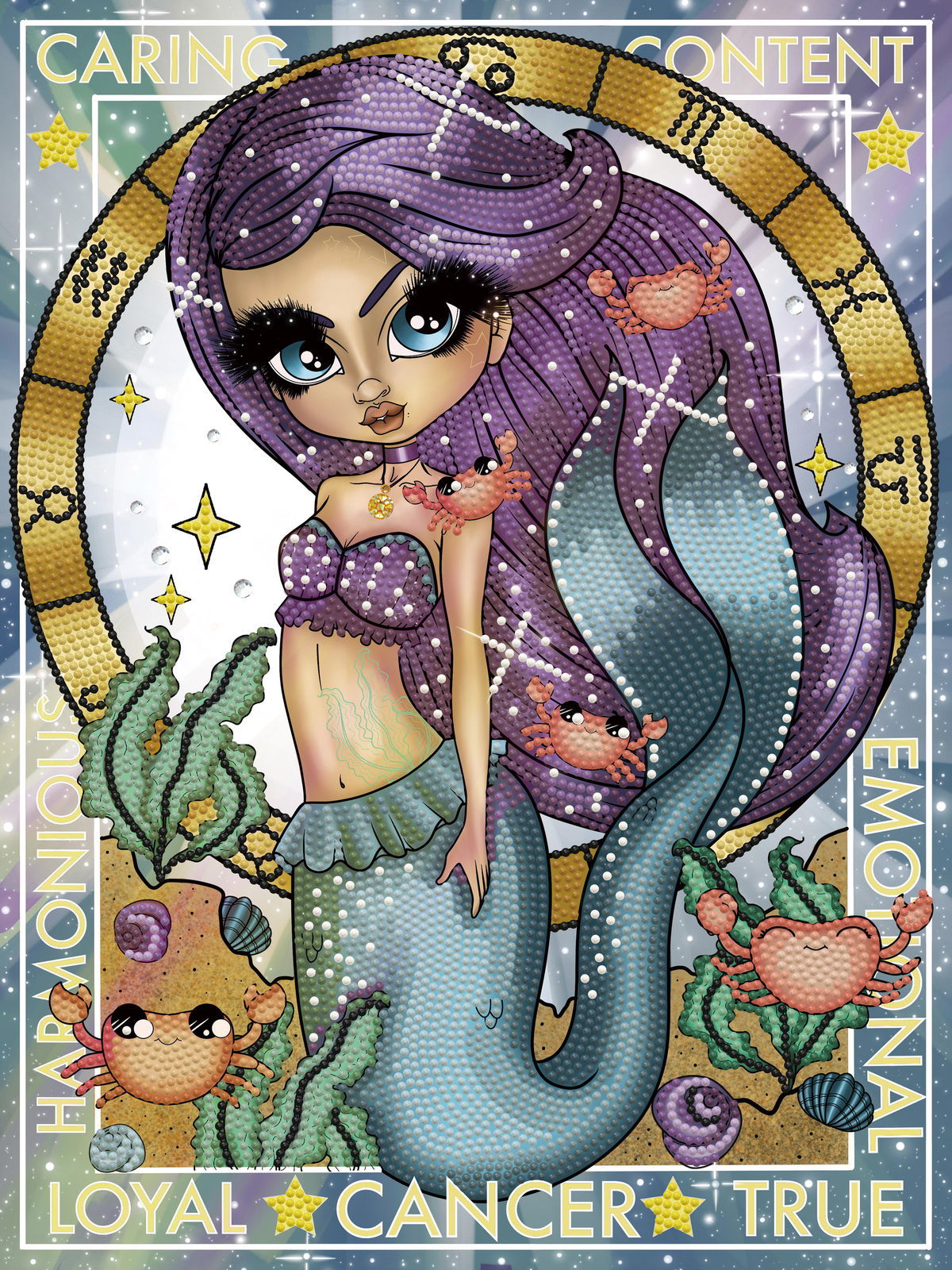Cancer | Diamond Painting Kits Astrology & Zodiac | Diamond Dotz