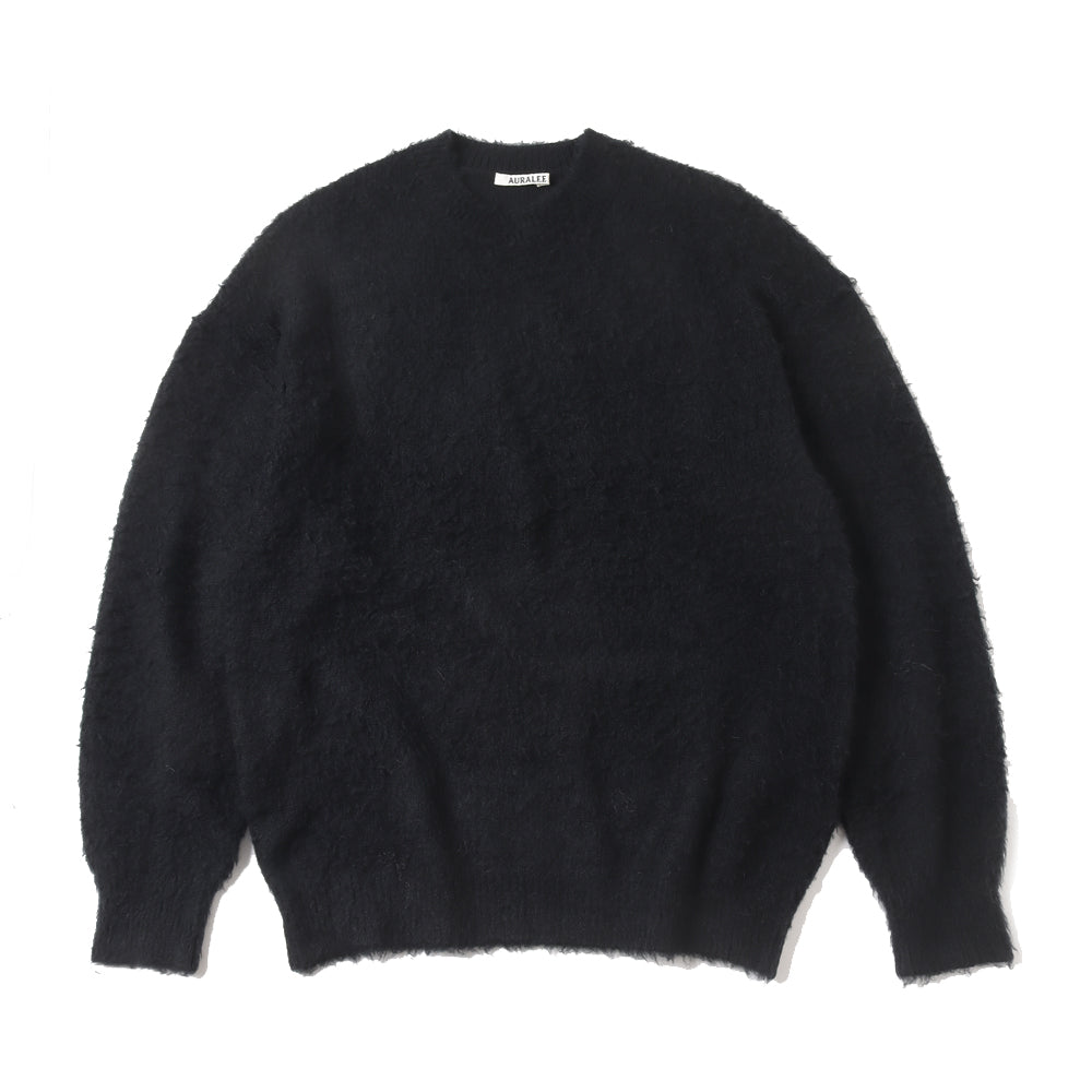 AURALEE(オーラリー)BRUSHED WOOL CASHMERE SILK KNIT P/O A24AP02WK