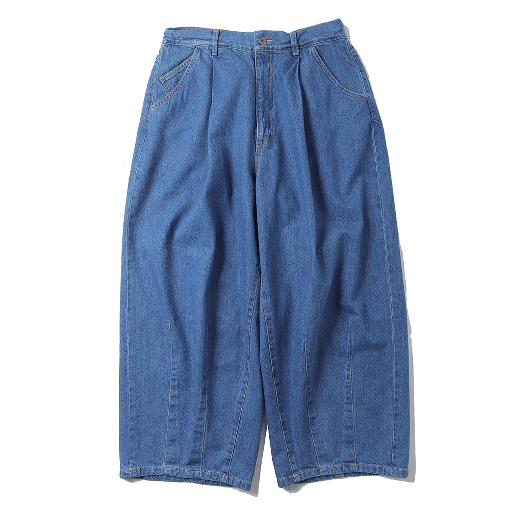 is-ness(イズネス)DENIM 5PK BALLOON PANTS02 (1006AWBALLOON5PT02