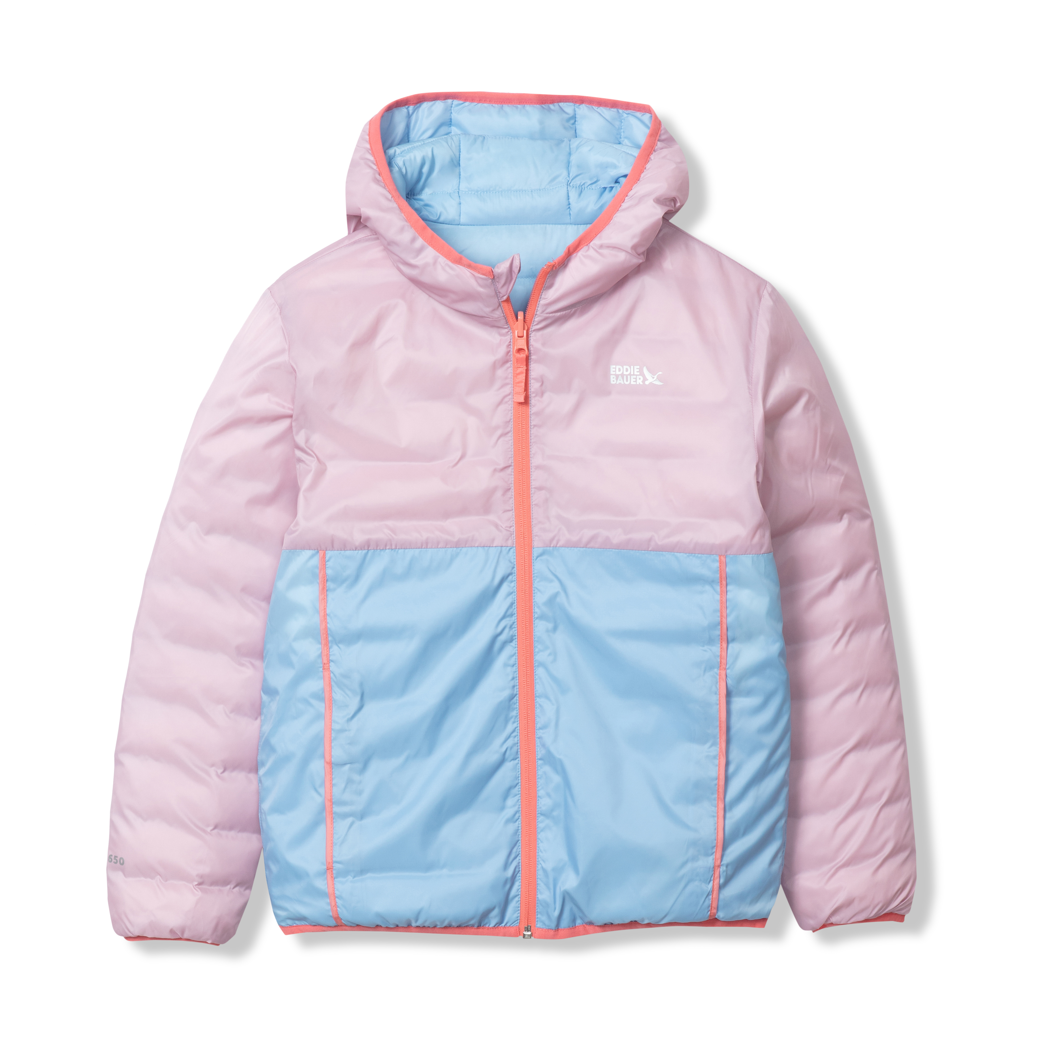 Eddie Bauer Kids Kids Reversible Cirruslite Down Hooded Jacket