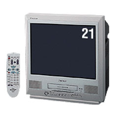 SHARP VT-21FN20 21インチブラウン管テレビデオ 地デジチューナー