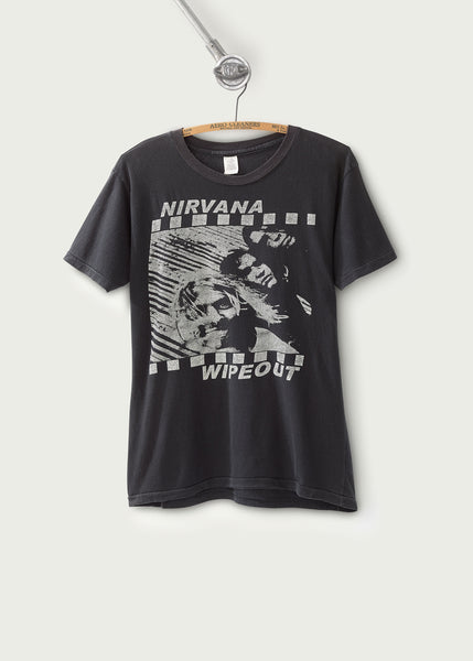 Vintage 1990s Nirvana Wipeout T-Shirt | Ellie Mae Studios