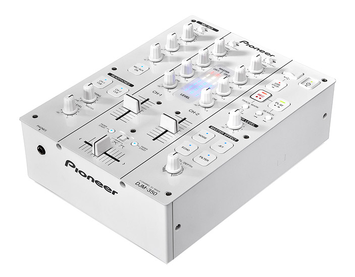 Pioneer DJM-350-W 2 Channel Effects Mixer (Pwhite) :: Euro