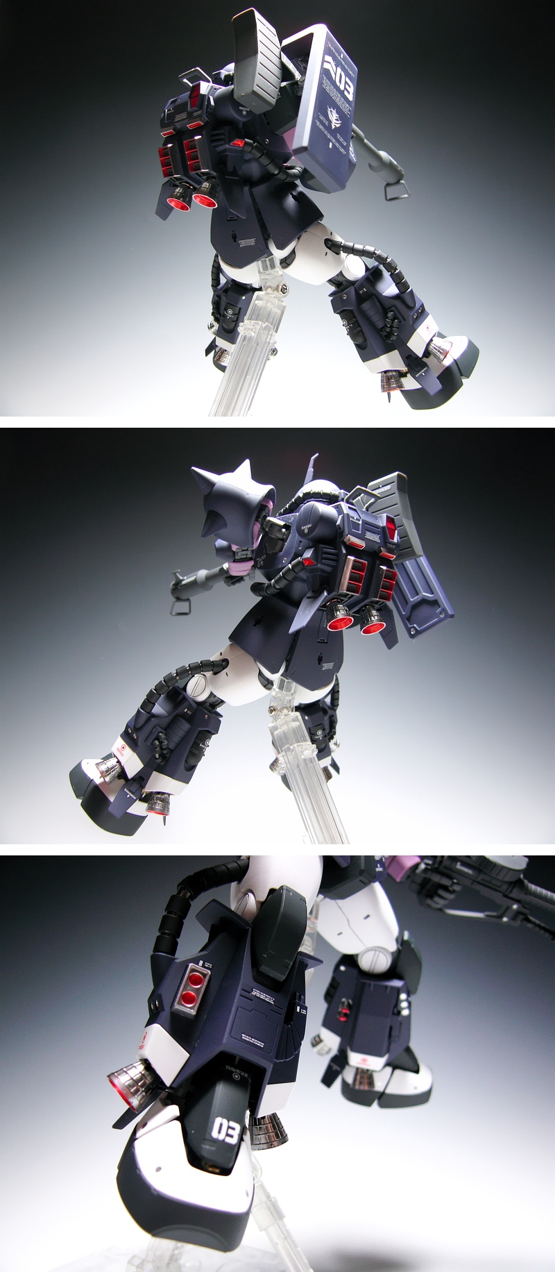 EVOLVE WORKS 1/100 MG 高機動型ザクII MS-06R-1A 黒い三連星 Ver.2.0