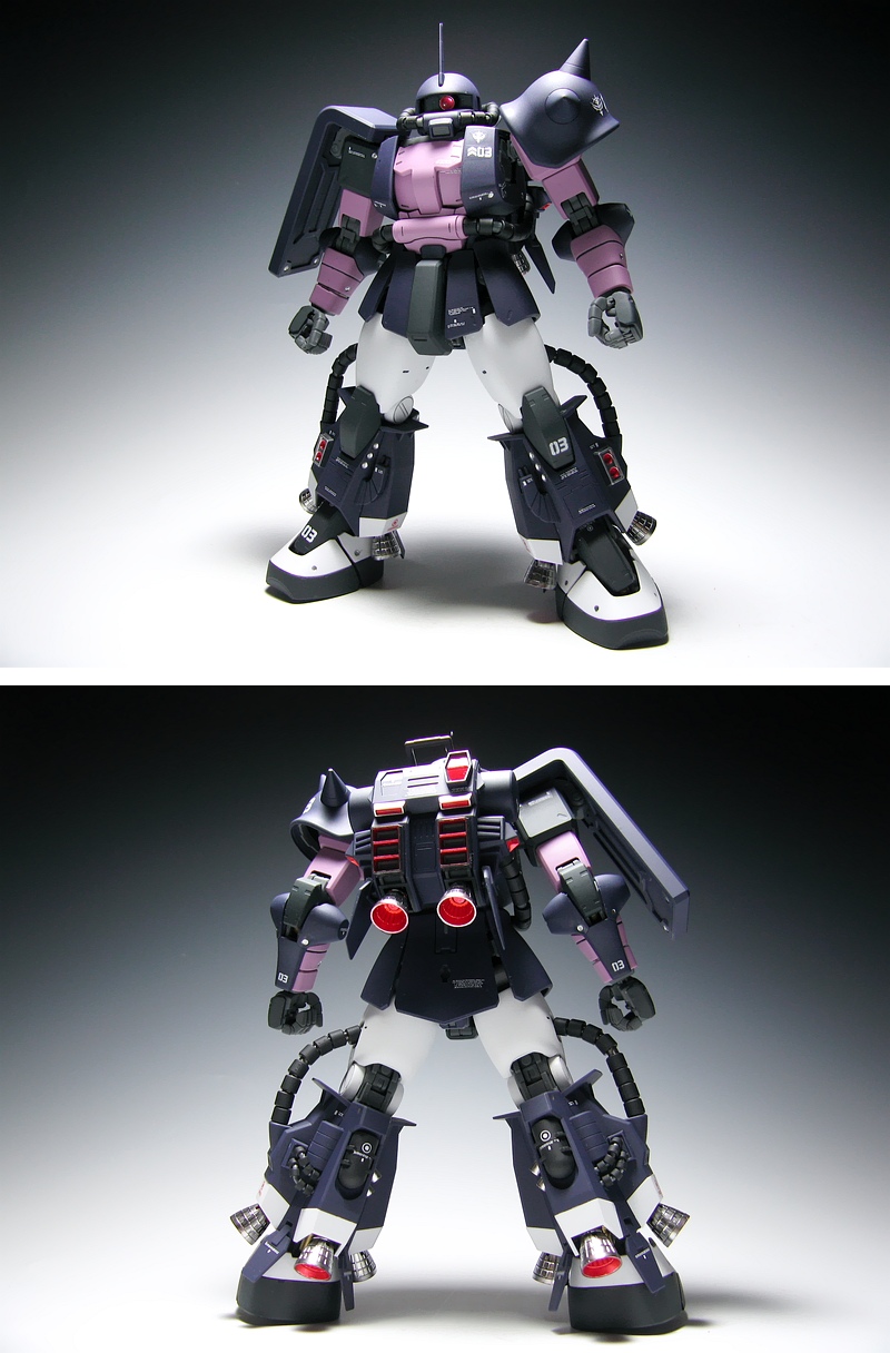 EVOLVE WORKS 1/100 MG 高機動型ザクII MS-06R-1A 黒い三連星 Ver.2.0