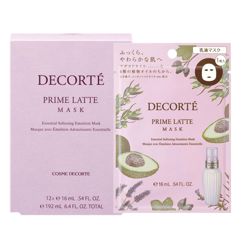 DECORTÉ Prime Latte Mask – Everglow Cosmetics