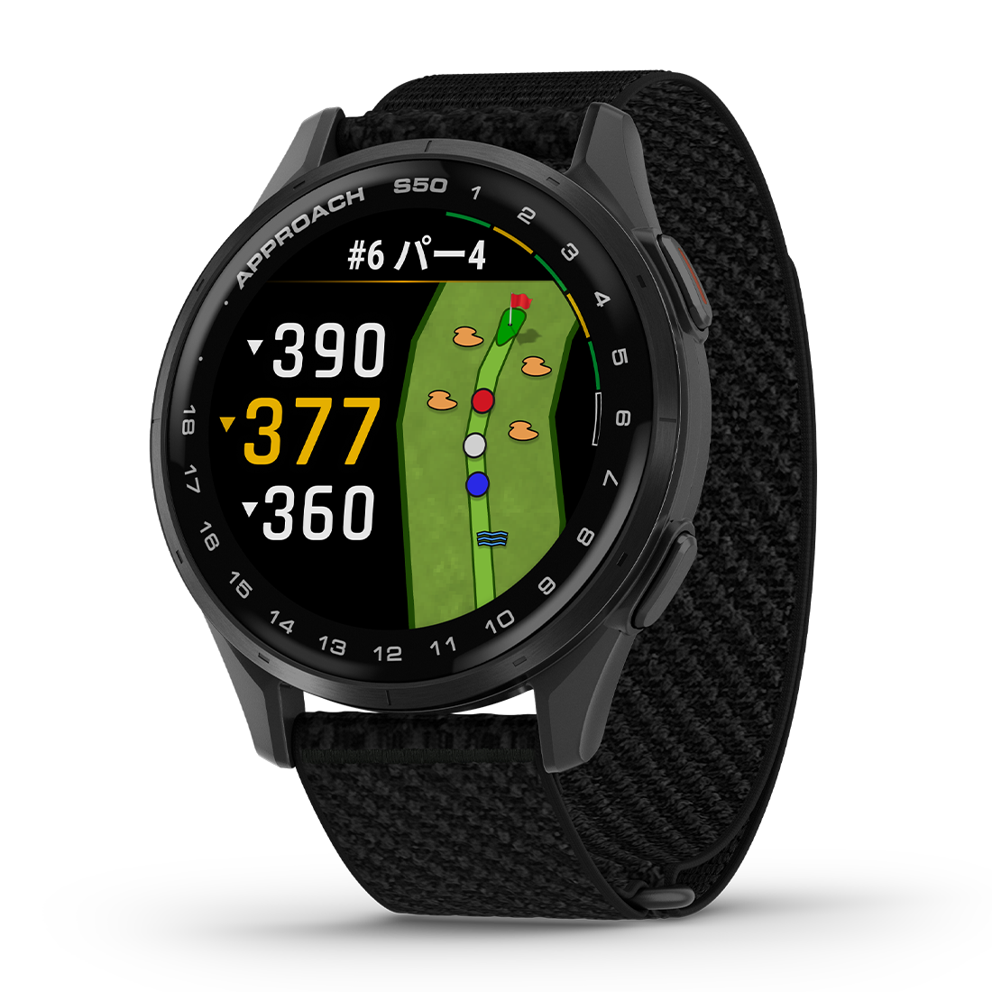 Approach S50 (アプローチ) Black 010-03010-20｜ガーミン – アイアイ