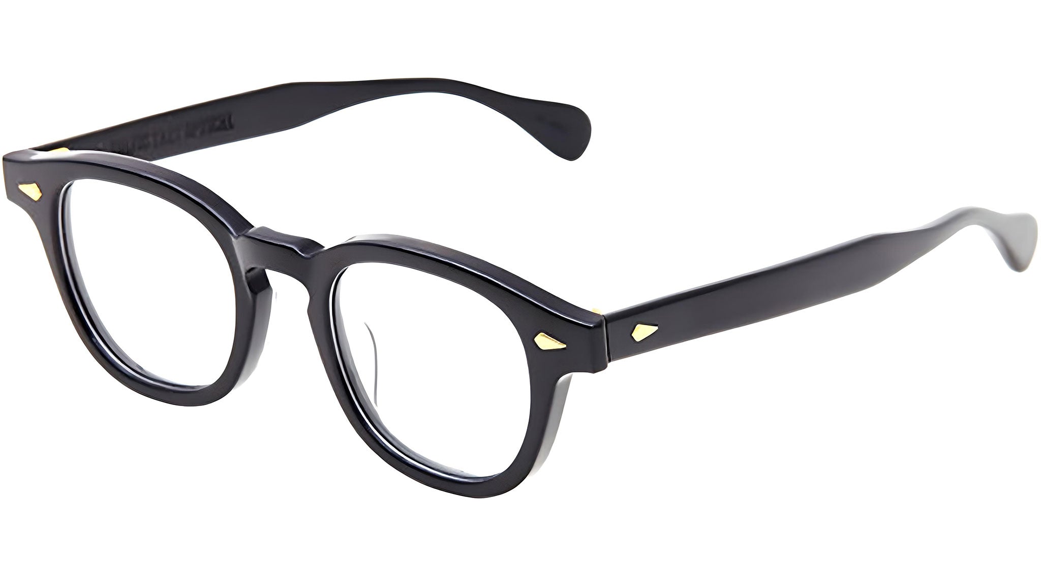 Julius Tart AR Gold A-G Optical Frame Black / Gold - eye-oo.com