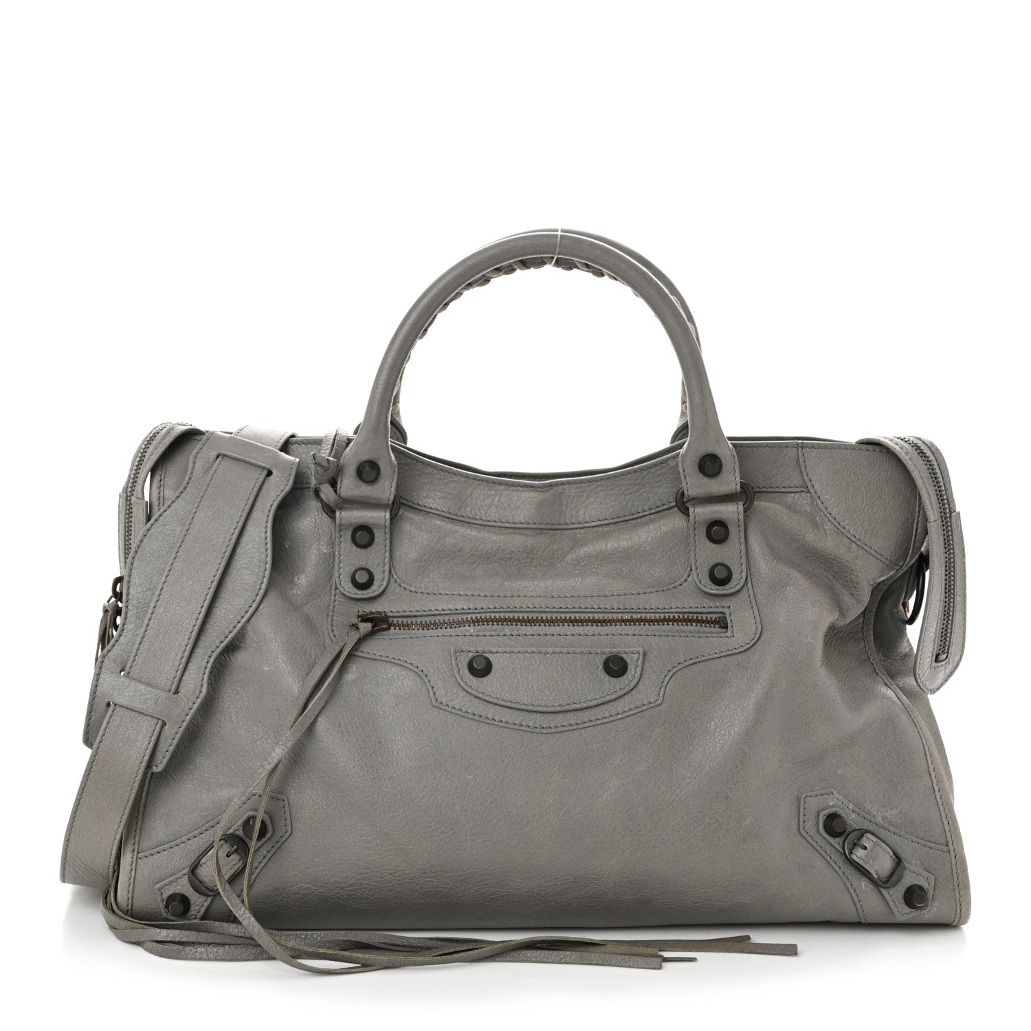 Balenciaga Agneau Classic Hardware City Gris Pyrite 1739383