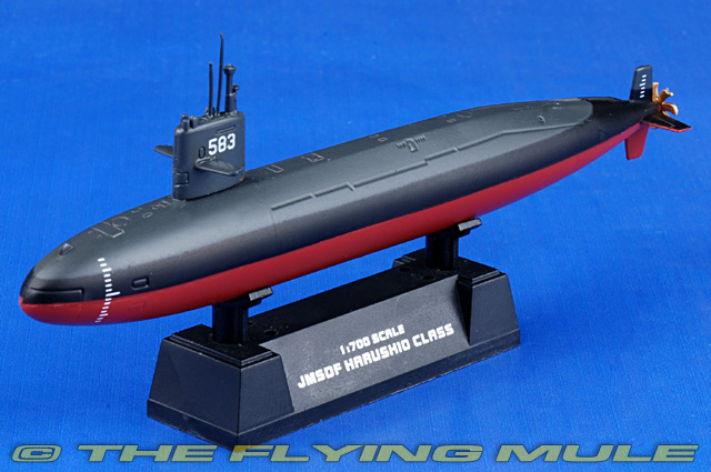 Harushio-class Submarine 1:700 Display Model - Easy Model EM-37324