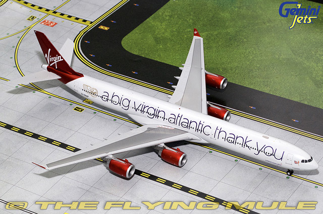 A340-600 1:200 Diecast Model - GeminiJets GJ-G2VIR732 - $129.95