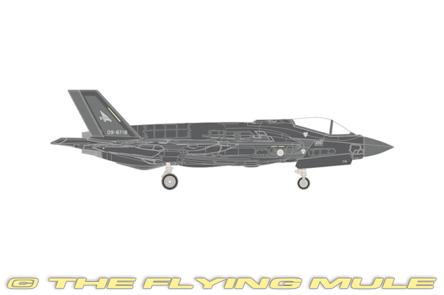 F-35A Lightning II 1:200 Diecast Model - Herpa HE-571289 - $51.95