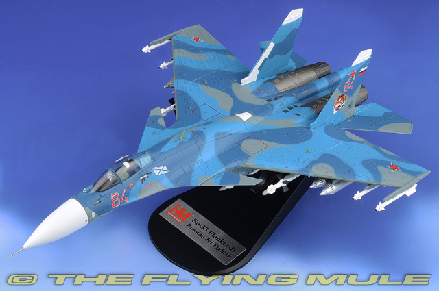 Su-33 Flanker-D 1:72 Diecast Model - Hobby Master HM-HA6407 - $149.95