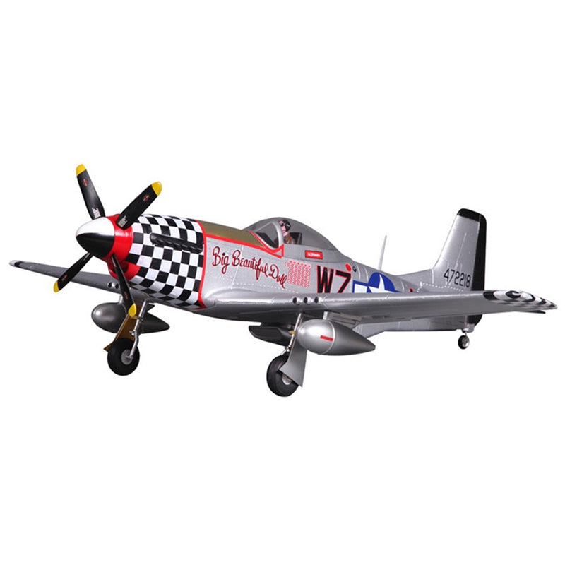 P-51D V2 Big Beautiful Doll 800mm RC Plane | PNP | FMS Hobby