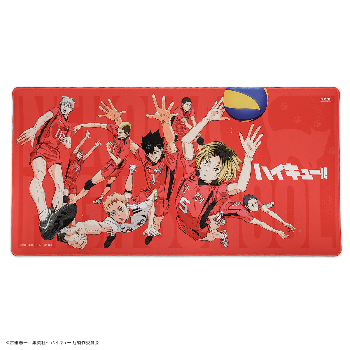 ハイキュー!! × ふもコレ ゲーミングマウスパッド 2XL 音駒高校モデル