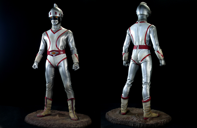 マーミット】 シルバー仮面ジャイアント リペイント完成品