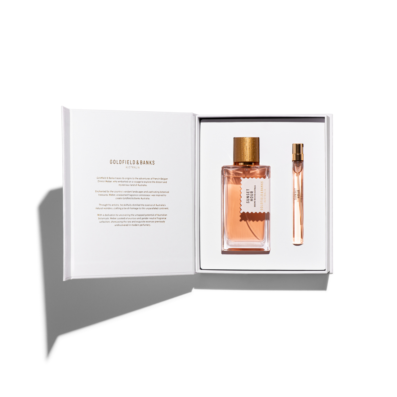 Sunset Hour 100ml & 10ml Gift Set | Goldfield & Banks Fragrance House