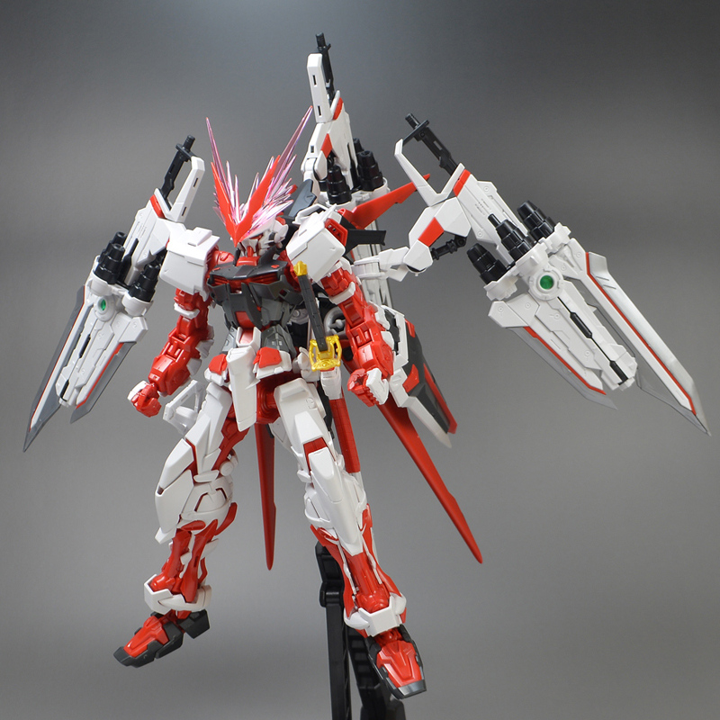 P-Bandai MG 1/100 GUNDAM ASTRAY RED DRAGON REVIEW (No.116 images
