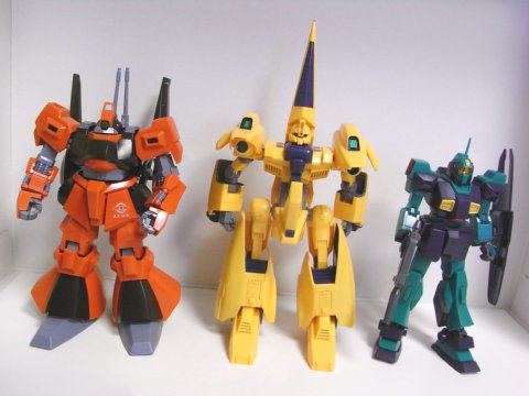 マラサイ ネモ ジ・オ 3点セット ガンプラ HG 機動戦士Zガンダム』の