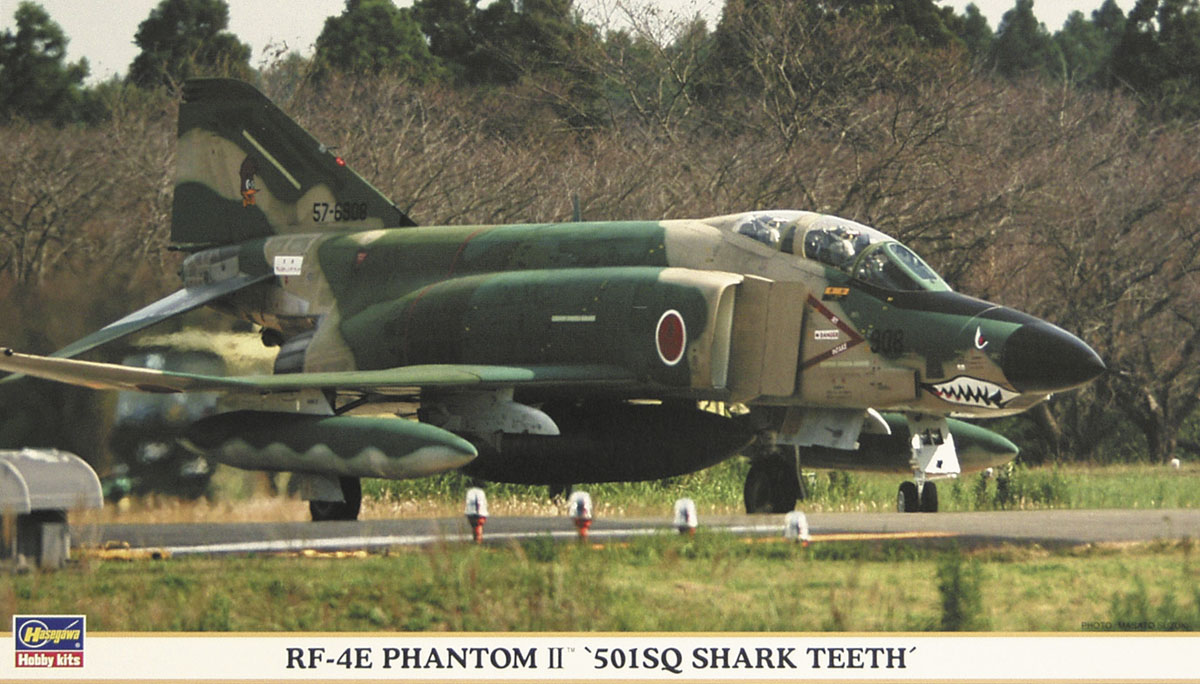 RF-4E ファントムII “第501飛行隊 シャークティース” | 株式会社 ハセガワ