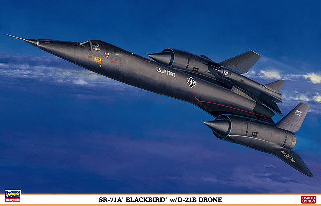 SR-71A ブラックバード w/D-21B ドローン | 株式会社 ハセガワ