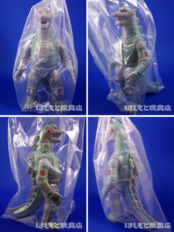 マルサン／メカゴジラ（1974）350 シルバーグレーver.（目：赤色