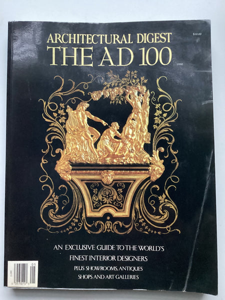 Architectural Digest The AD 100 August 15, 1990 – High Valley Books
