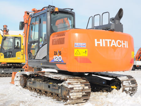 建設機械リース バックホー ZX120-6