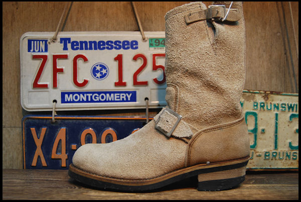 レッドウィング8268スエードエンジニアブーツの変遷。PT83PT91PT99