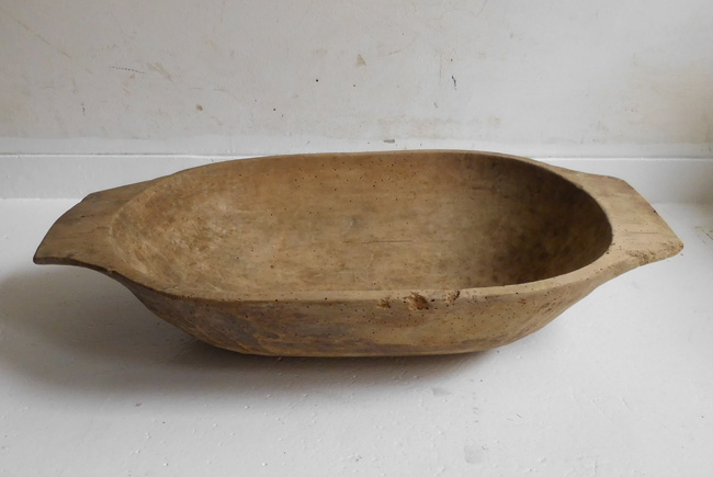 フランスアンティーク木製こね鉢(6)(aw024-034) | アンティーク