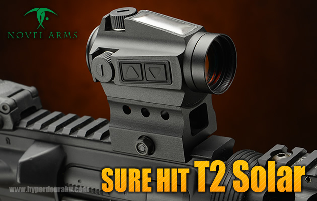 NOVEL ARMS SURE HIT T2 Solar ドットサイト レビュー