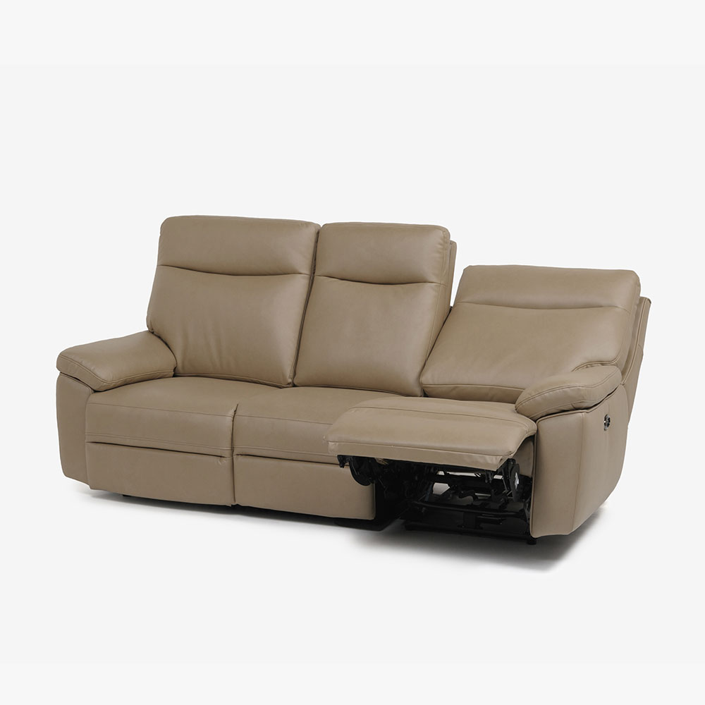 電動リクライニングソファ 3人掛け「パストゥール 1モーター」幅197cm