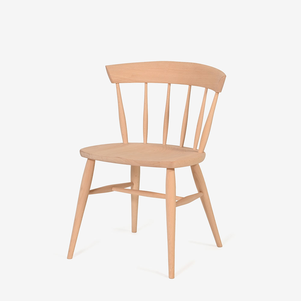 ダイニングチェア 「トリート SC6F」板座 ブナ材 NM色【受注生産品