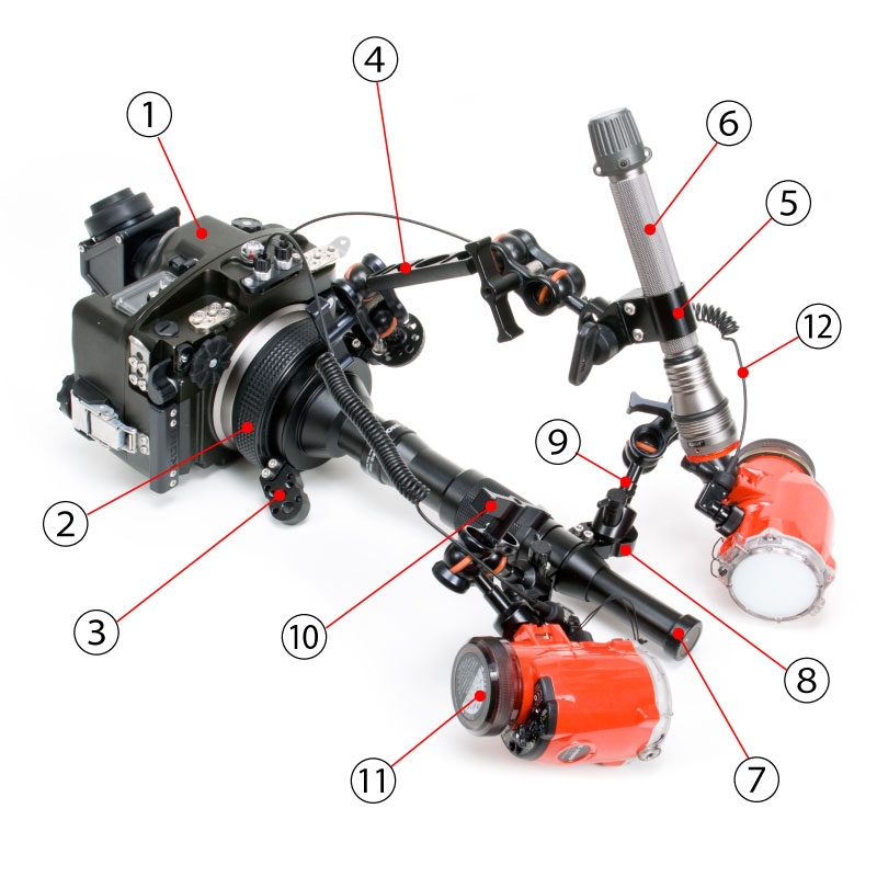 INON 水中マイクロセミ魚眼リレーレンズ 【UFL-MR130 EFS60】