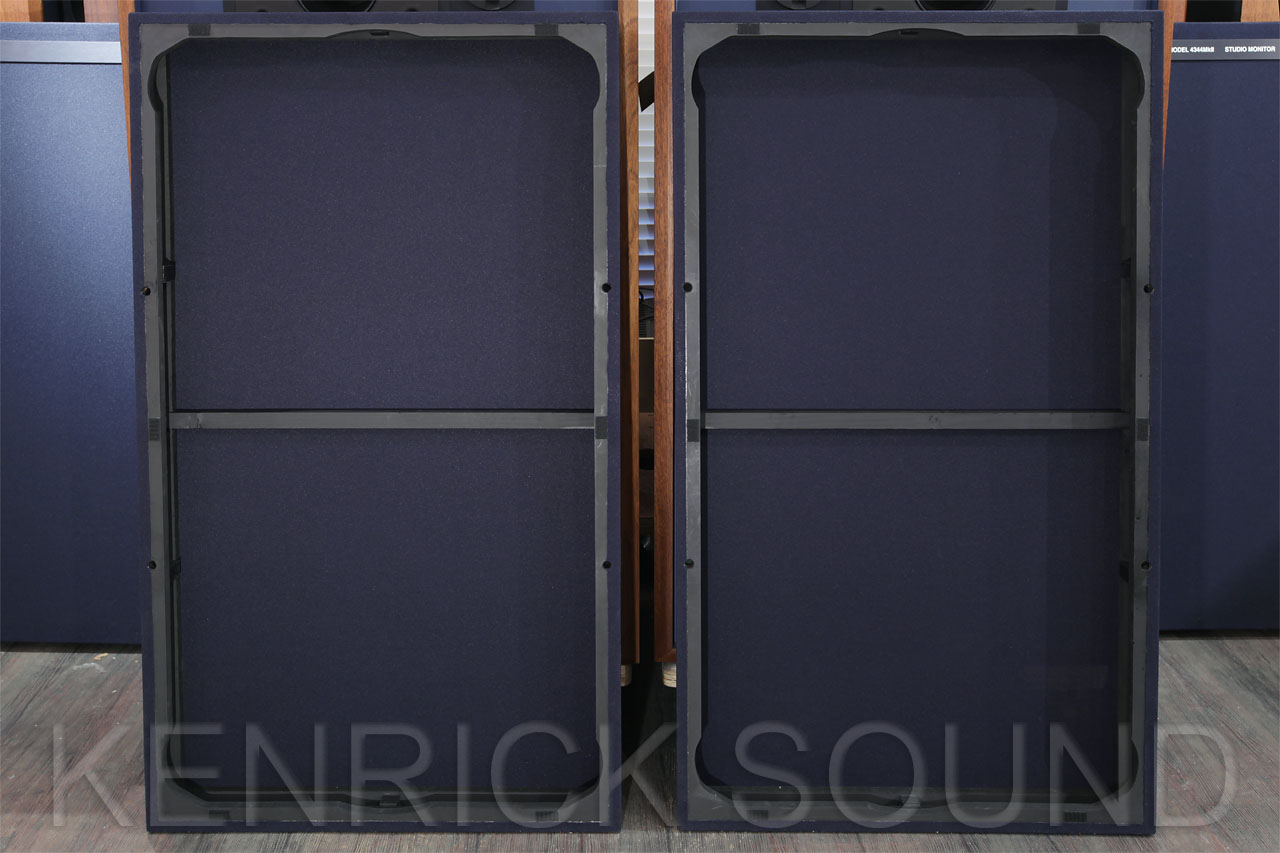 JBL 4343, 4343B 新品JBL純正生地 新品サランネット・ペア高品質