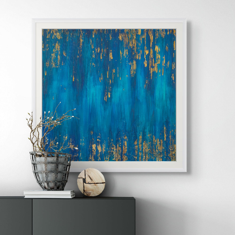 Blue Zone, Limited Edition Art Print – Julie Bevan Art