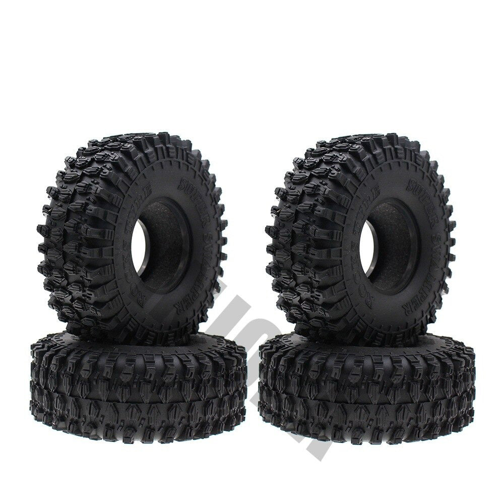 1/10 ロッククローラー RC 4本 タイヤ 1.9インチ 120mm 42mm INJORA