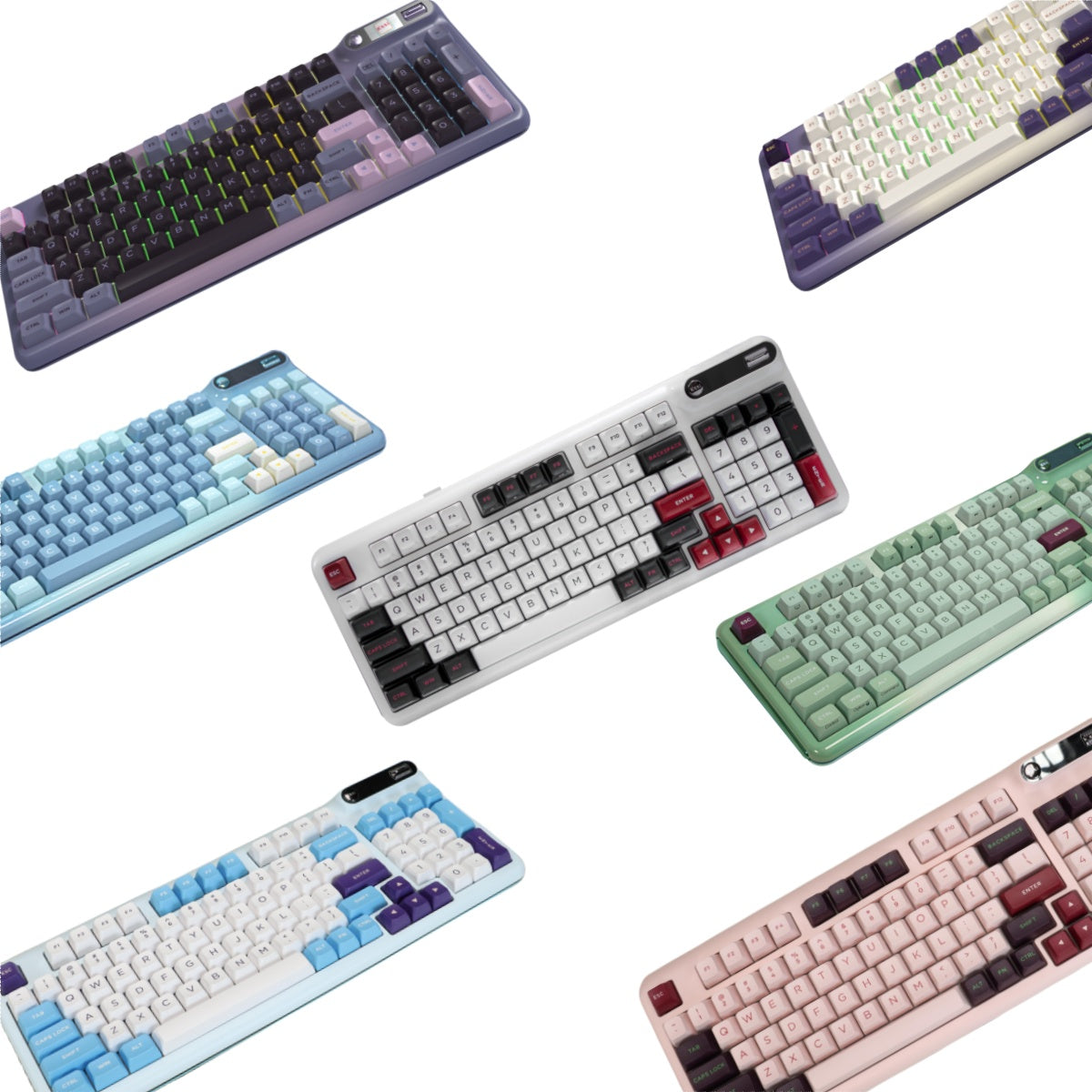 KZZI ZシリーズインタラクティブTFTディスプレイメカニカルキーボード