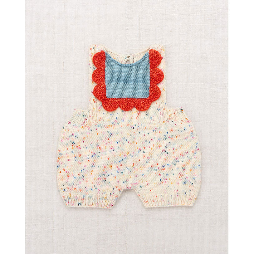 Misha and Puff Lollipop Confetti Scallop Bib Romper – Ladida