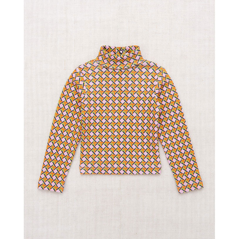 Misha and Puff Pink Lilac Lattice Baby Turtleneck – Ladida