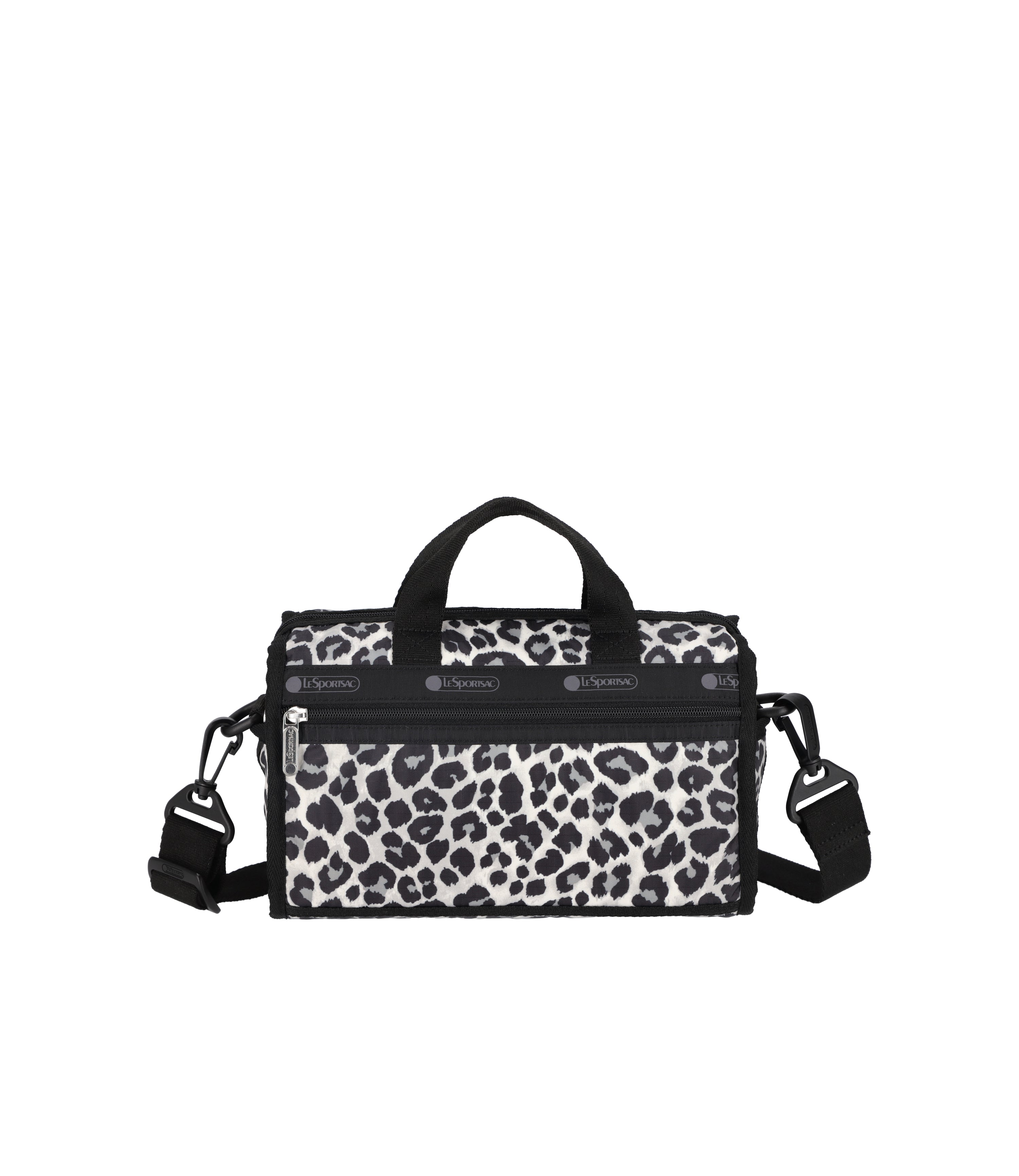 Mini Duffel Crossbody - Neutral Leopard print – LeSportsac
