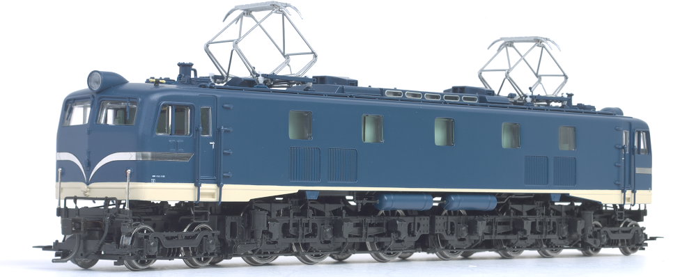 天賞堂 EF58 ブルートレイン色