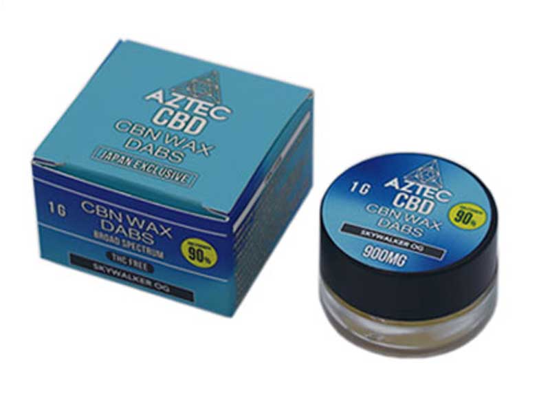 AZTEC CBD/ CBN WAX アステカ CBN ワックス 1g CBN濃度90% CBD濃度5%