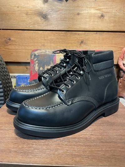 レッドウィング/REDWING 8133 SUPER SOLE MOC-TOE 【BLACK CHROME