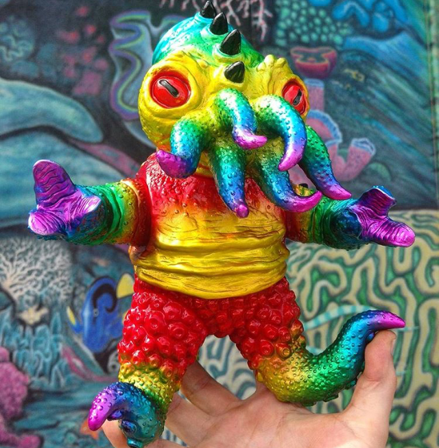 Topheroy x Max Toy Kaiju TriPus - Max Toy Company