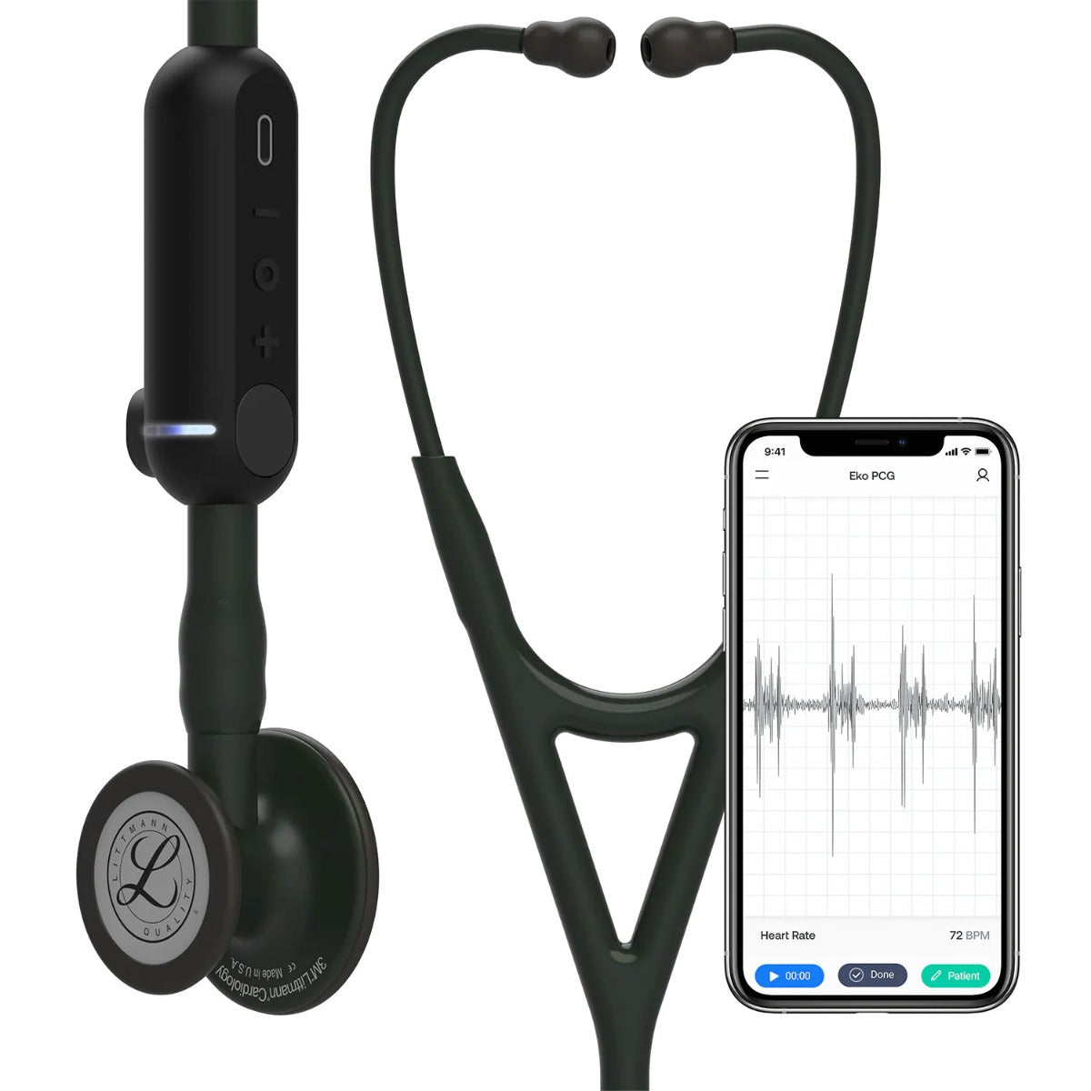 Littmann® CORE Digital Stethoscope - Black 8480