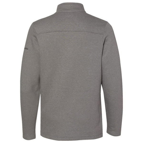 Columbia Men's Boulder Heather Great Hart Mountain III Half-Zip Pullov