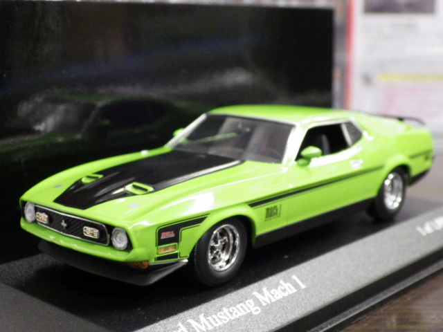 MINICHAMPS 007 フォード・マスタング・マッハ1 1/43 MINICHAMPS 007
